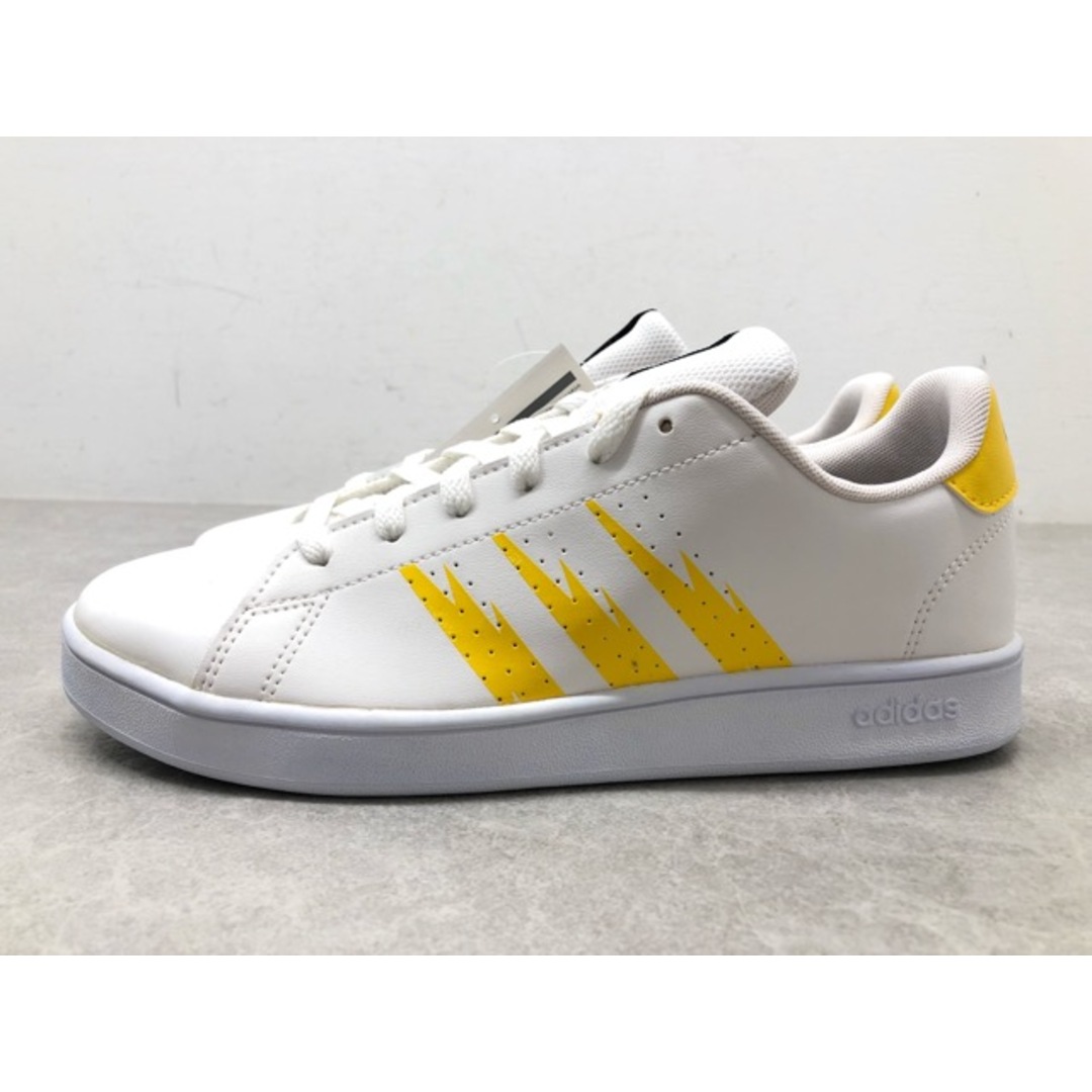 adidas(アディダス)のadidas【アディダス】 ADVAN COURT K キッズ アドバンコート スニーカー FW3187/24.5ｃｍ 【B0338-007】 キッズ/ベビー/マタニティのキッズ靴/シューズ(15cm~)(スニーカー)の商品写真