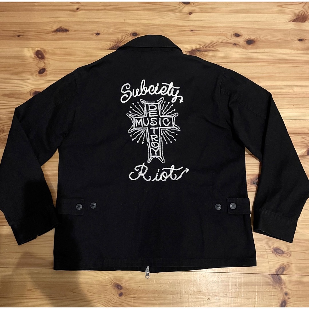 Subciety(サブサエティ)のSubciety サブサエティ　刺繍ジャケット　ソフトマシーン　カスタムスタイル メンズのジャケット/アウター(その他)の商品写真