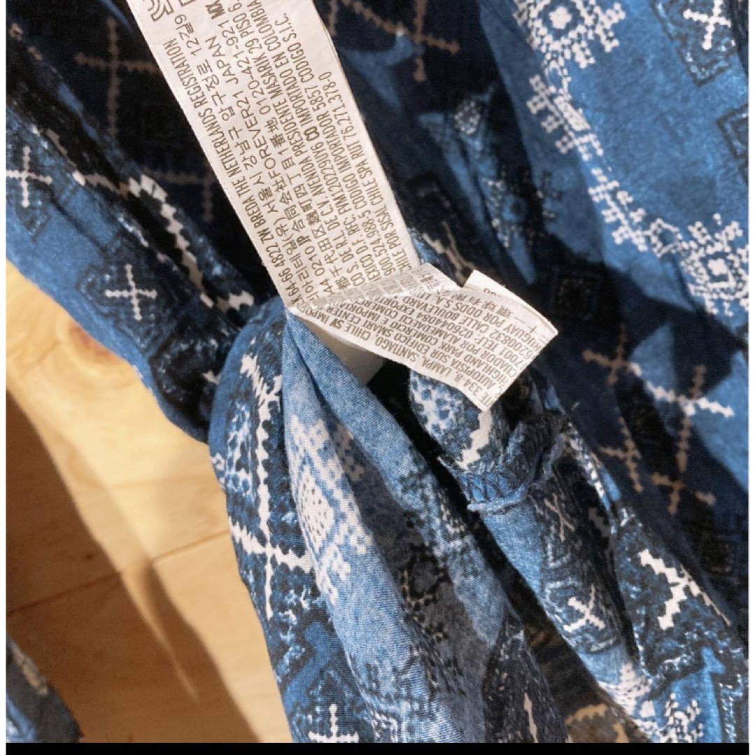 FOREVER 21(フォーエバートゥエンティーワン)のFOEVER21 ロングシャツ メンズのトップス(Tシャツ/カットソー(七分/長袖))の商品写真