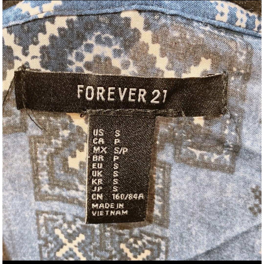 FOREVER 21(フォーエバートゥエンティーワン)のFOEVER21 ロングシャツ メンズのトップス(Tシャツ/カットソー(七分/長袖))の商品写真