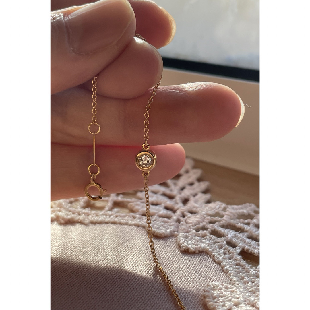 Tiffany & Co. - ティファニー バイザヤード ブレスレット PG 腕 Tiffany & Co. - ティファニー バイザヤード ブレスレット PG 腕
