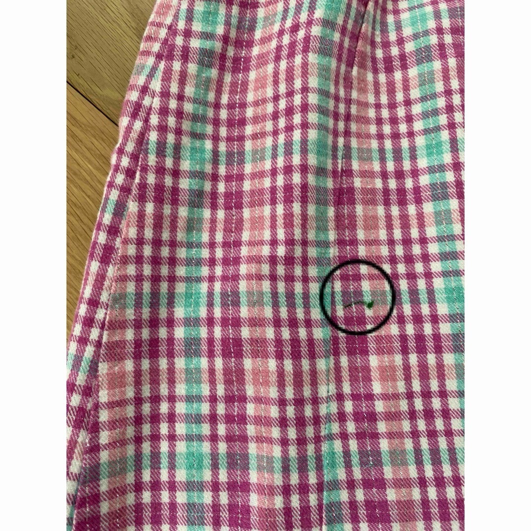 OshKosh(オシュコシュ)のオシュコシュ　130 ジャンパースカート　タートル　ロンT コート　に合わせて キッズ/ベビー/マタニティのキッズ服女の子用(90cm~)(ワンピース)の商品写真