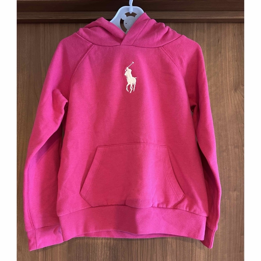 POLO RALPH LAUREN(ポロラルフローレン)の新品未使用タグ付　ポロ　ラルフローレン　スウェット　トレーナー　ユニクロ　ナイキ キッズ/ベビー/マタニティのキッズ服女の子用(90cm~)(Tシャツ/カットソー)の商品写真