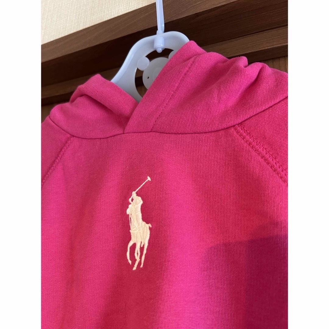 POLO RALPH LAUREN(ポロラルフローレン)の新品未使用タグ付　ポロ　ラルフローレン　スウェット　トレーナー　ユニクロ　ナイキ キッズ/ベビー/マタニティのキッズ服女の子用(90cm~)(Tシャツ/カットソー)の商品写真