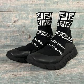 フェンディ(FENDI)のFENDI 18-19AW ロゴソックススニーカー(スニーカー)