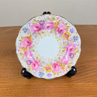 ロイヤルアルバート(ROYAL ALBERT)のロイヤルアルバート セレナ　プレート15.8cm ケーキ皿　薔薇　アンティーク(食器)