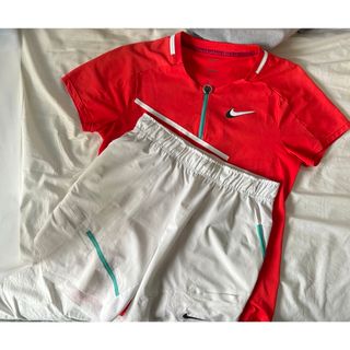 ナイキ(NIKE)のNIKE ナイキ　テニス　ウェア　シャツ　パンツ　S(ウェア)