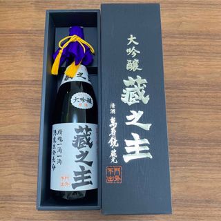 萬寿鏡  大吟醸 蔵之主　1.8(日本酒)