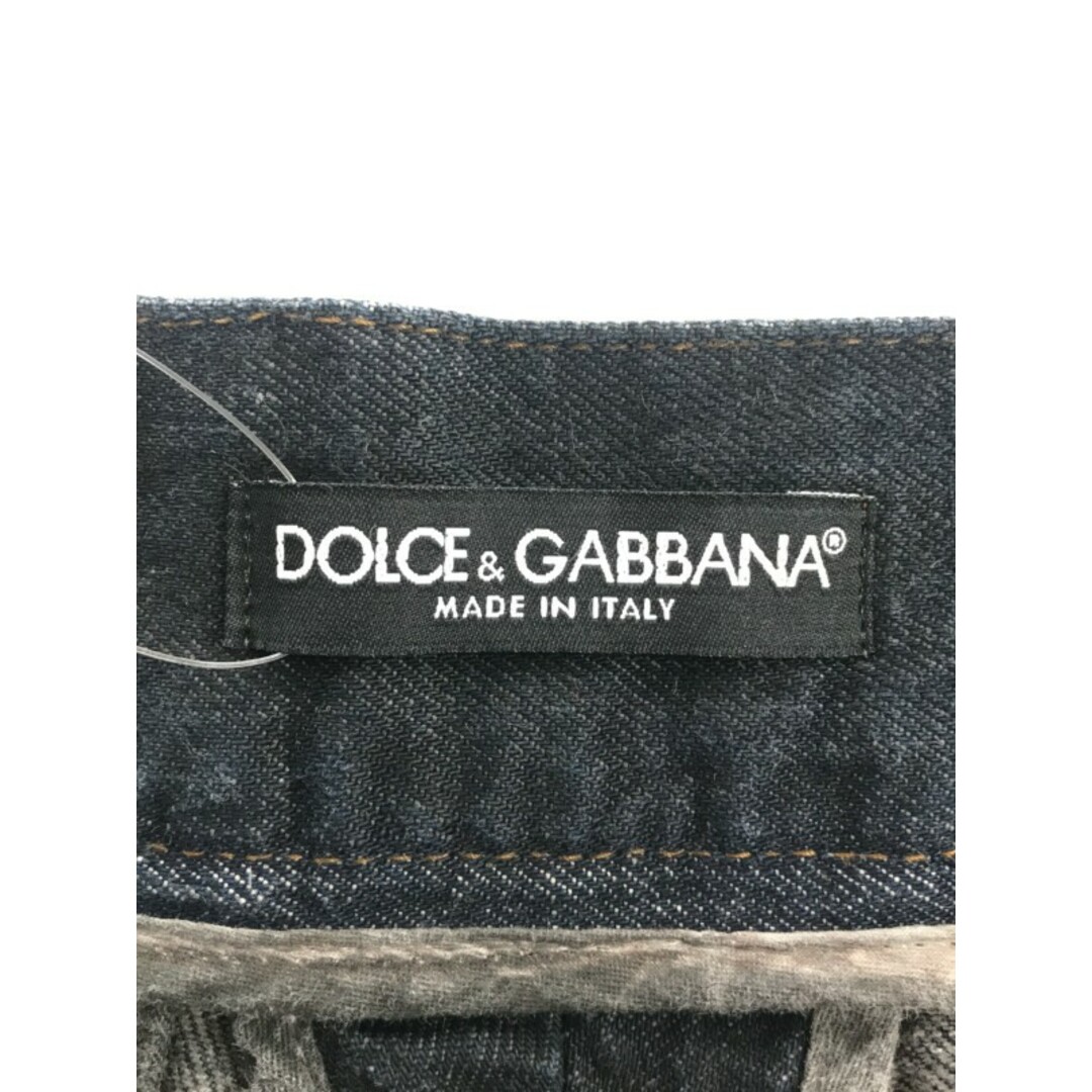 DOLCE&GABBANA(ドルチェアンドガッバーナ)のDOLCE&GABBANA ドルチェ＆ガッバーナ コーティングデニムパンツ グレー インディゴ メンズのパンツ(デニム/ジーンズ)の商品写真