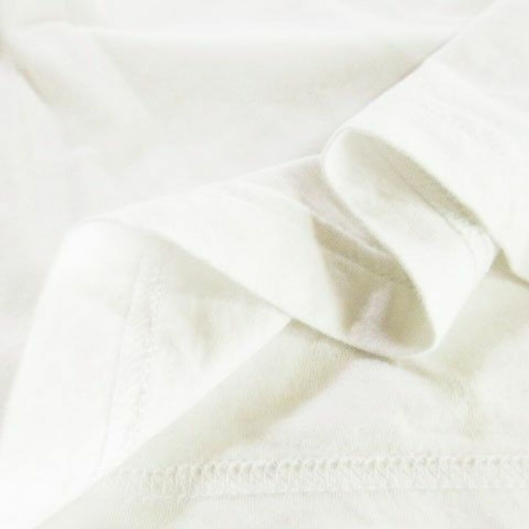 Ungrid(アングリッド)のUngrid 半袖Tシャツ コットン F 白 220530AH12A  レディースのトップス(Tシャツ(半袖/袖なし))の商品写真