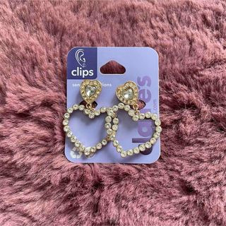 クレアーズ(claire's)のイヤリング　ハート(イヤリング)