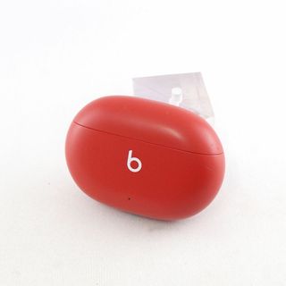 ビーツバイドクタードレ(Beats by Dr Dre)のBeats by Dr.Dre Studio Buds 充電ケースのみ USED美品 ビーツ ワイヤレスイヤホン 充電器 チャージングケース レッド 完動品 S V9962(ヘッドフォン/イヤフォン)