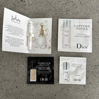 ディオール(Dior)のDiorジャドールパルファンドー入りサンプル4点セット(サンプル/トライアルキット)
