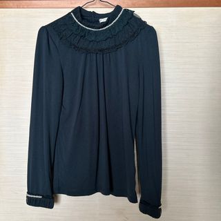 アクシーズファム(axes femme)のアクシーズ　訳あり　カーキ　M(カットソー(長袖/七分))