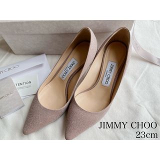 ジミーチュウ(JIMMY CHOO)のジミーチュウ  パンプス　ROMY60   サイズ36 ピンク 23cm(ハイヒール/パンプス)