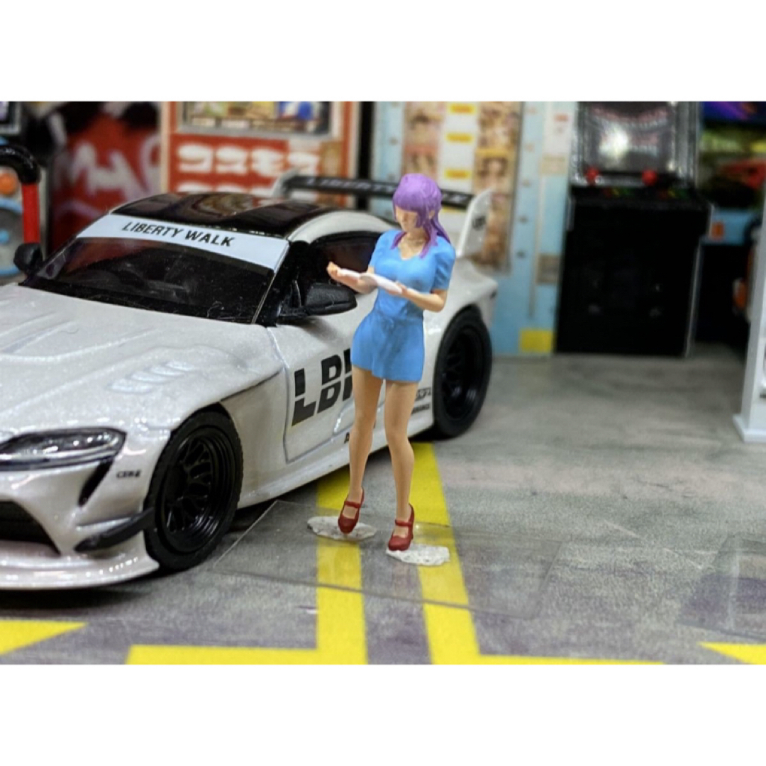 1:64 美人OL 営業マン ディーラー トミカサイズ ジオラマ 日本未発売 1:64 美人OL 営業マン ディーラー トミカサイズ ジオラマ 日本未発売
