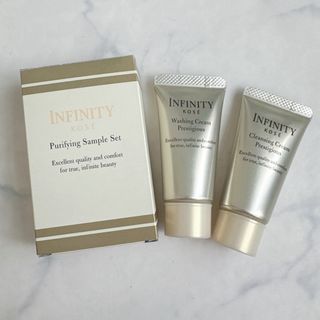 インフィニティ(Infinity)の【新品未使用】インフィニティ　プレステジアス　お試しサイズ　クレンジング　洗顔(サンプル/トライアルキット)