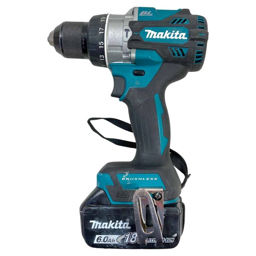 Makita(マキタ)の＊＊MAKITA マキタ 18V 震動ドライバドリル バッテリ1個付属 ※充電器なし HP486D ブルー インテリア/住まい/日用品のインテリア/住まい/日用品 その他(その他)の商品写真