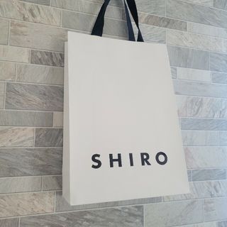 シロ(shiro)のSHIRO シロ　紙袋　ショッパー　ショップ袋　ブランド袋(ショップ袋)