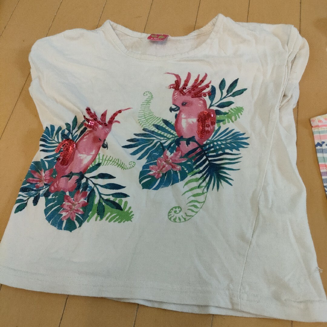 ZARA KIDS(ザラキッズ)の122サイズ　キッズ女の子 キッズ/ベビー/マタニティのキッズ服女の子用(90cm~)(Tシャツ/カットソー)の商品写真