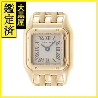 カルティエ(Cartier)のカルティエ　時計　ミニパンテール　W25034B9　イエローゴールド【431】(腕時計)