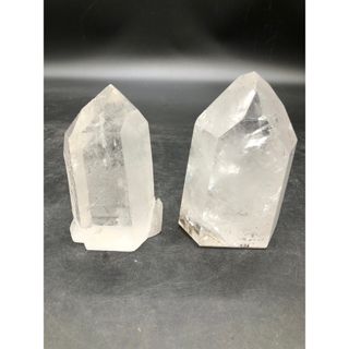 原石 水晶　天然石 パワーストーン 国産水晶 六角　水晶 ポイント クォーツ(その他)