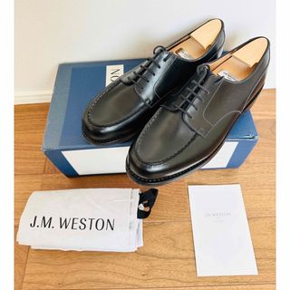 ジェーエムウエストン(J.M. WESTON)の⚫︎美品⚫︎ JM WESTON  golf ゴルフ　黒 7/E(ドレス/ビジネス)