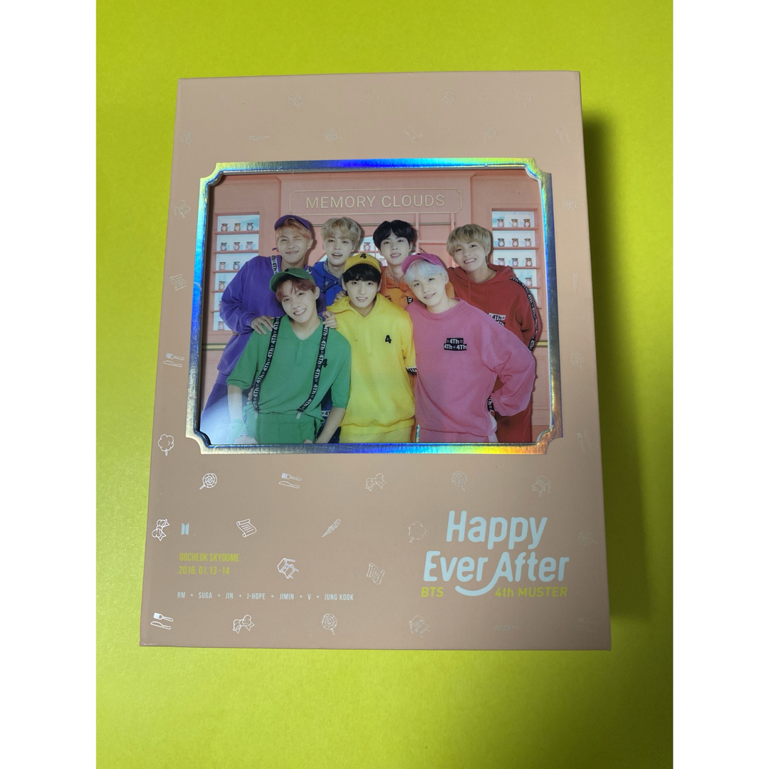 BTS 4th muster ハピエバ DVD  テヒョン ジョングク エンタメ/ホビーのタレントグッズ(アイドルグッズ)の商品写真