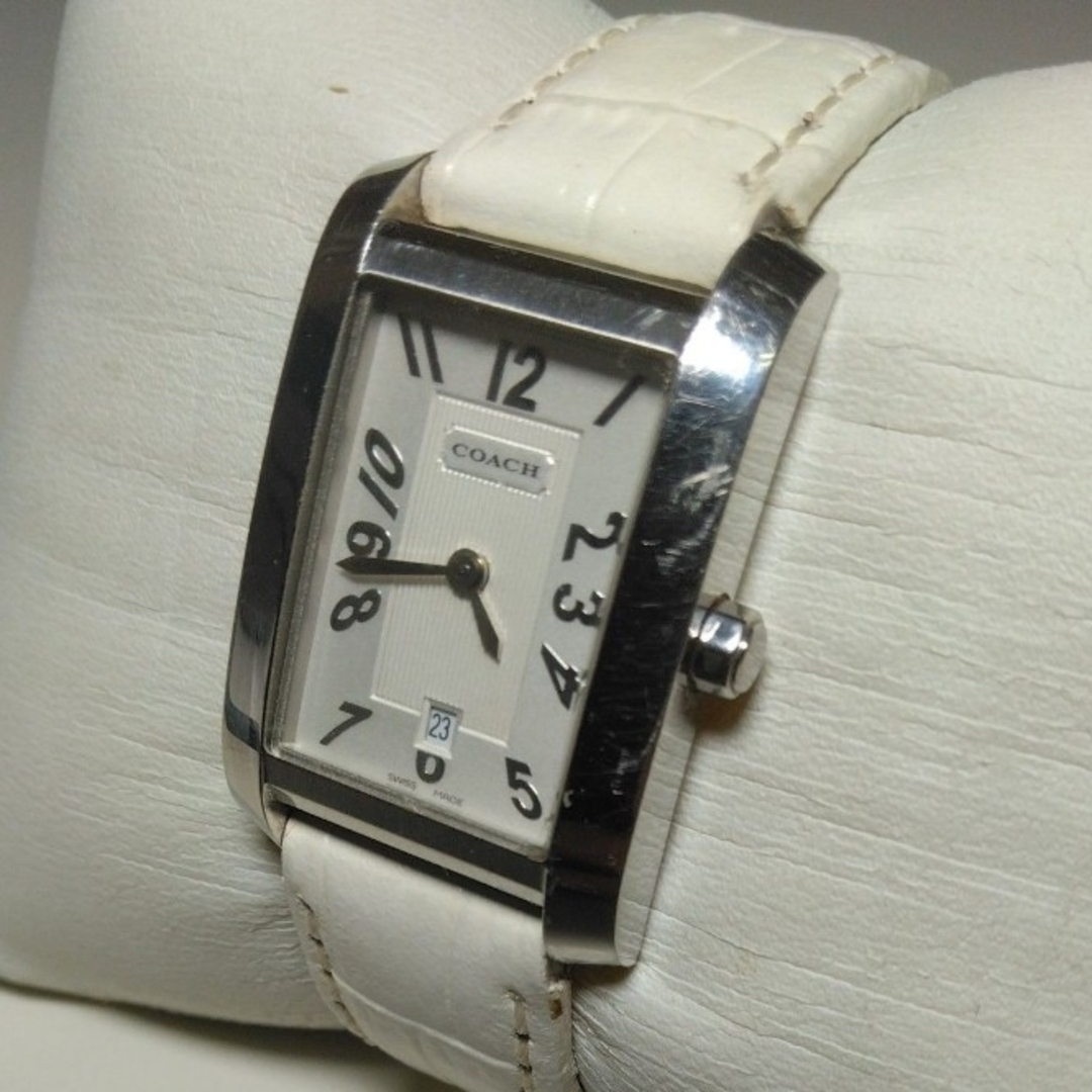 COACH(コーチ)のCOACH コーチ レクタギュラー レディース  クオーツ腕時計 0243 レディースのファッション小物(腕時計)の商品写真