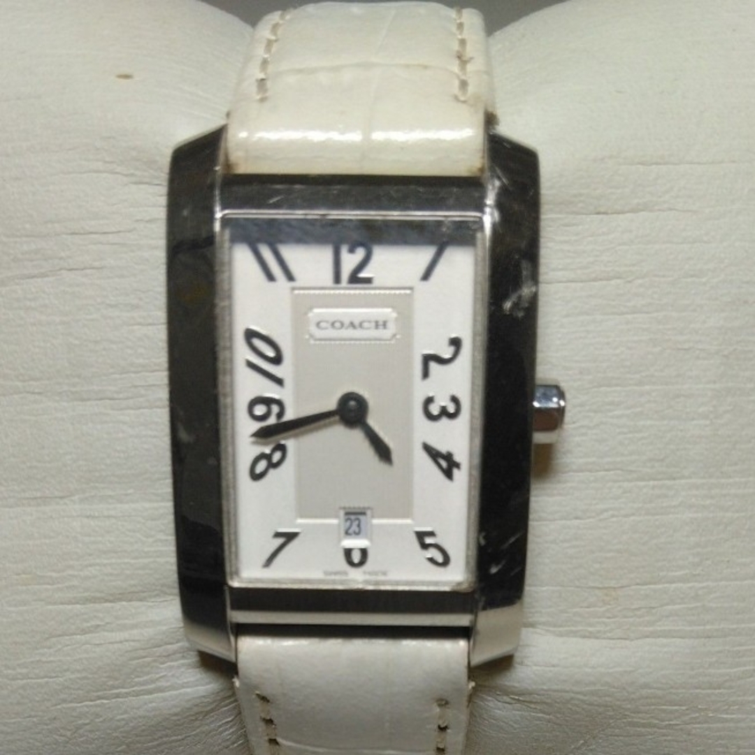COACH(コーチ)のCOACH コーチ レクタギュラー レディース  クオーツ腕時計 0243 レディースのファッション小物(腕時計)の商品写真