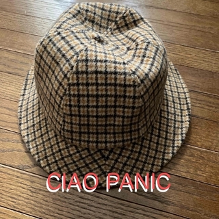 チャオパニック(Ciaopanic)のCIAO チェック　ハット (男女兼用）(ハット)