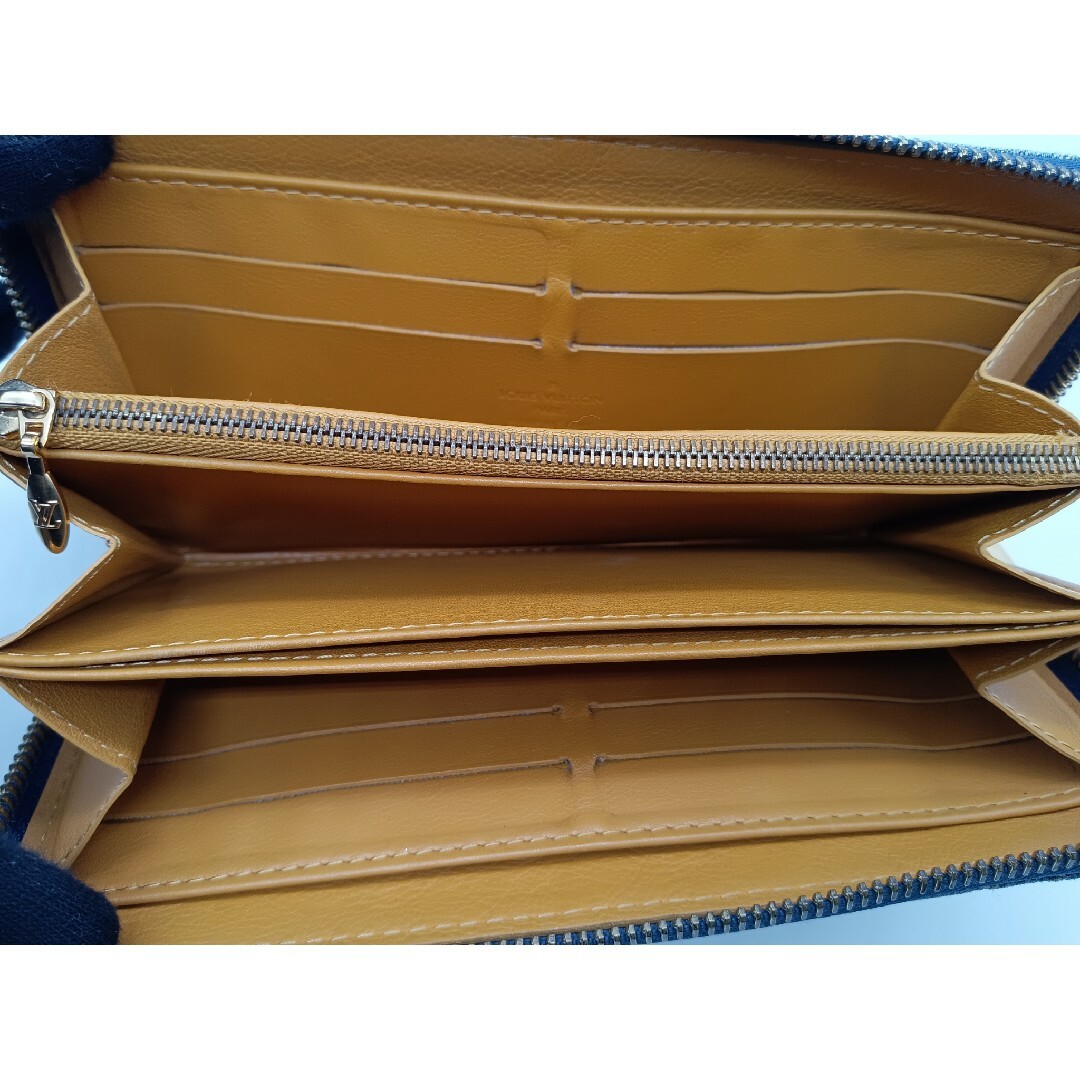 LOUIS VUITTON(ルイヴィトン)のルイヴィトン Louis Vuitton モノグラムデニム ジッピーウォレット 長財布 N95341 デニムブルー 中古　 レディースのファッション小物(財布)の商品写真