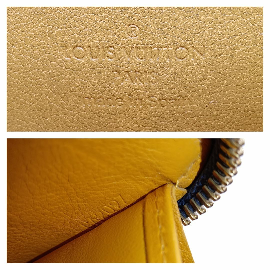 LOUIS VUITTON(ルイヴィトン)のルイヴィトン Louis Vuitton モノグラムデニム ジッピーウォレット 長財布 N95341 デニムブルー 中古　 レディースのファッション小物(財布)の商品写真