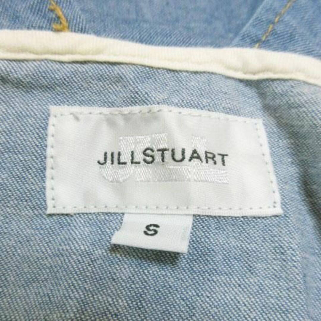 JILL by JILLSTUART(ジルバイジルスチュアート)のジルバイジルスチュアート ジャンスカ デニム S 青 210415MN11A レディースのスカート(ミニスカート)の商品写真