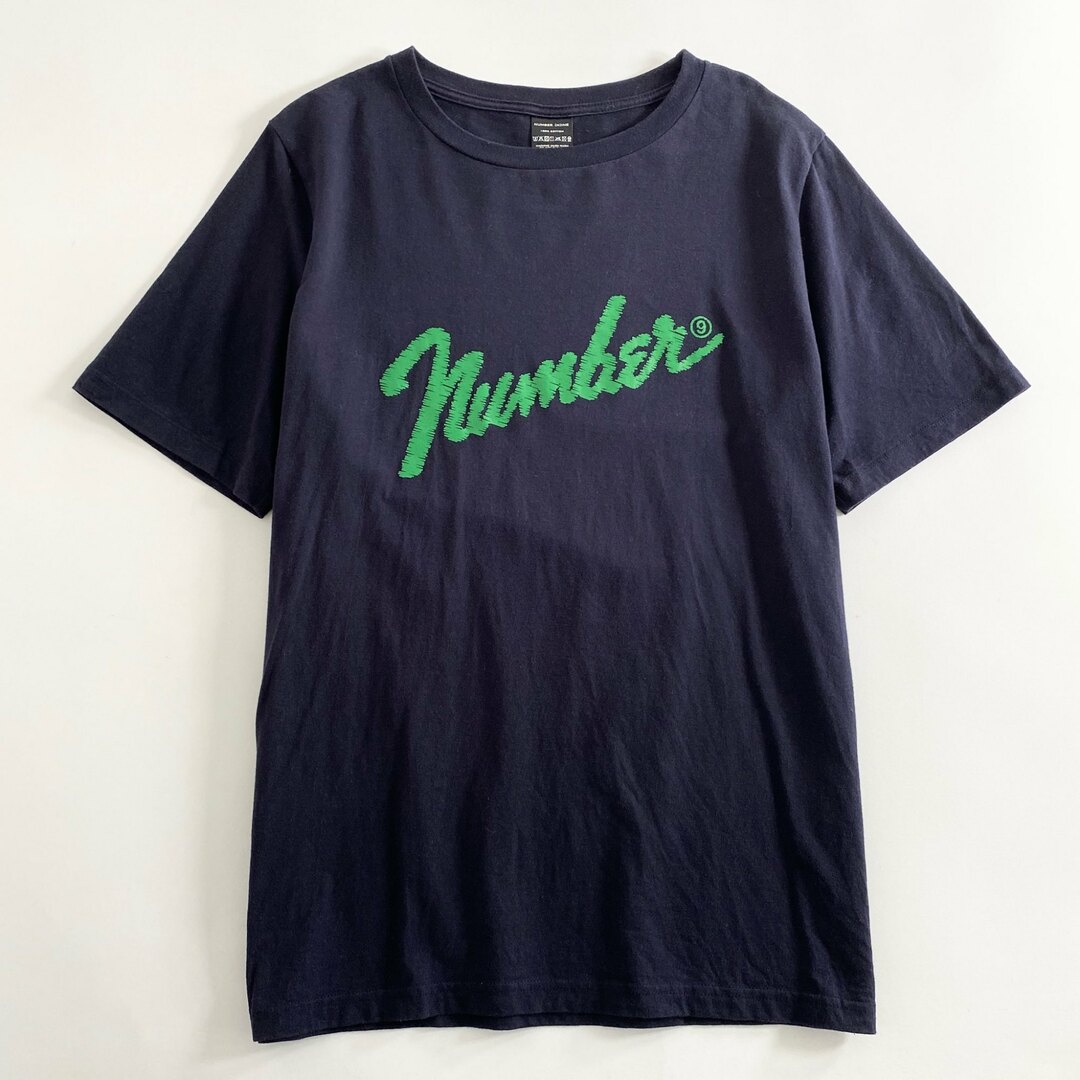 NUMBER NINE ナンバーナイン Tシャツ 半袖 デカロゴ