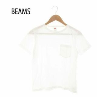 ヘインズ(Hanes)のヘインズ × ビームス 半袖Tシャツ XS 白 メンズ 210601MN4A(Tシャツ/カットソー(半袖/袖なし))