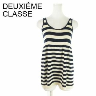 DEUXIEME CLASSE - ドゥーズィエムクラス チュニック 綿ニット モノトーン 210226IK2A