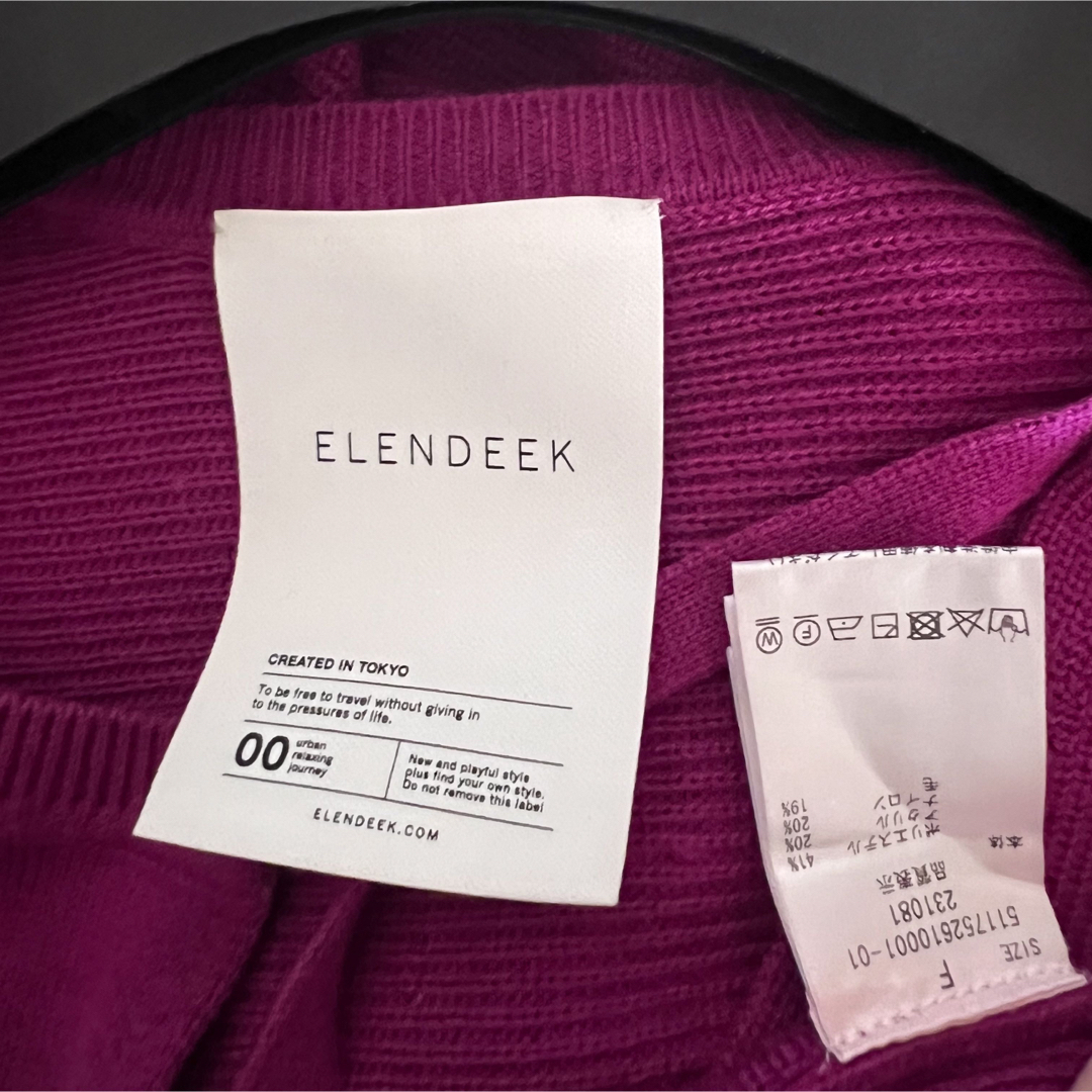 ELENDEEK(エレンディーク)のELENDEEK♡デザインニット レディースのトップス(ニット/セーター)の商品写真