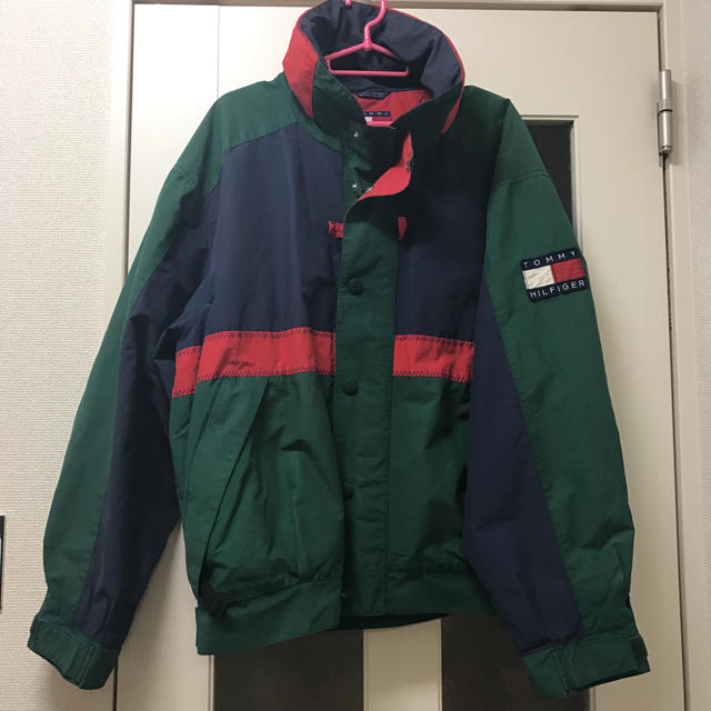 TOMMY HILFIGER - TOMMY HILFIGER アウター outer green redの通販 by tttu｜トミー
