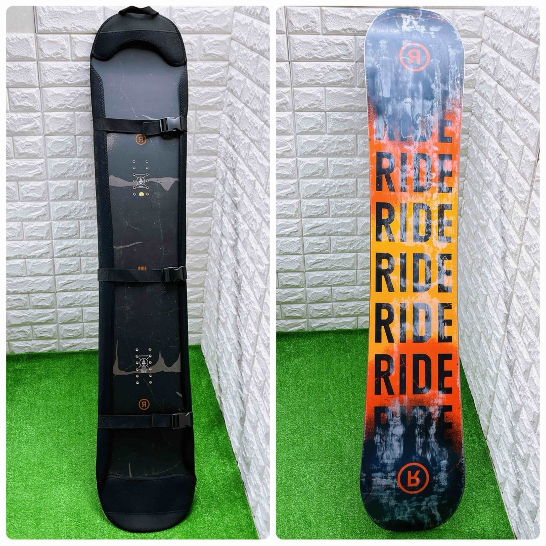 RIDE(ライド)のメンズ3点 スノーボード ライド RIDE AGENDA 155cm スポーツ/アウトドアのスノーボード(ボード)の商品写真