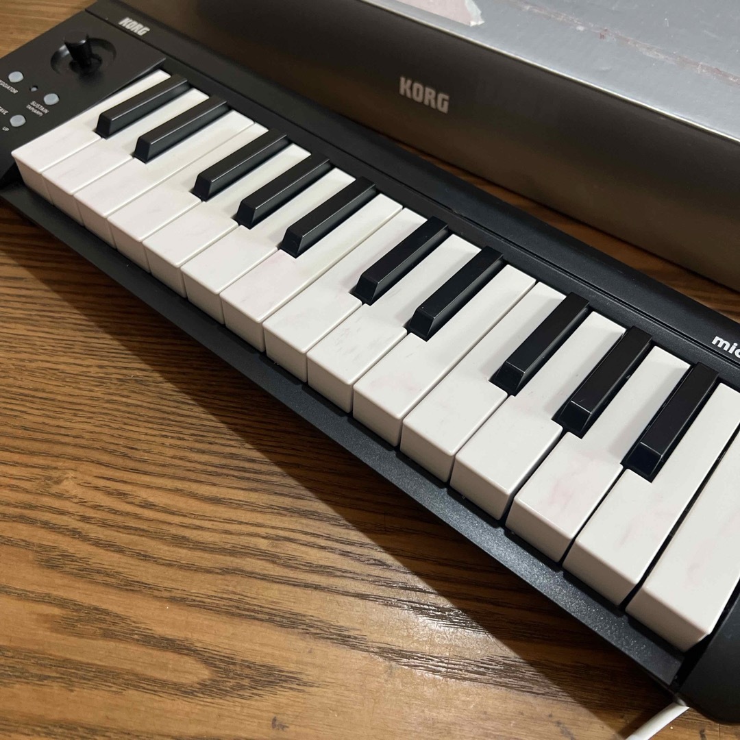 ジャンクBLUETOOTH MIDI KEYBOARD 25鍵盤 MICROKE 楽器のDTM/DAW(その他)の商品写真