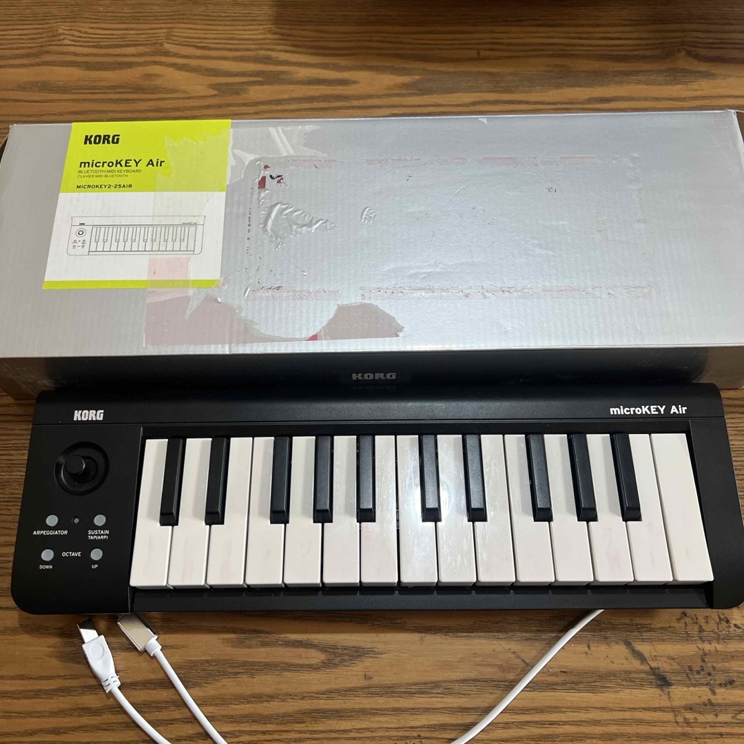 ジャンクBLUETOOTH MIDI KEYBOARD 25鍵盤 MICROKE 楽器のDTM/DAW(その他)の商品写真