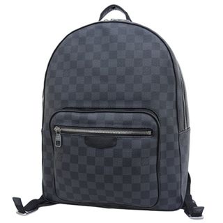 ルイヴィトン(LOUIS VUITTON)のLOUIS VUITTON(ルイ・ヴィトン) ダミエ・グラフィット ジョッシュ NV リュック・バックパック リュックサック デイリー 肩掛け ダミエグラフィットキャンバス ブラック黒 グレー灰 シルバー金具 N40365 メンズ 40601106209【中古】【アラモード】(バッグパック/リュック)