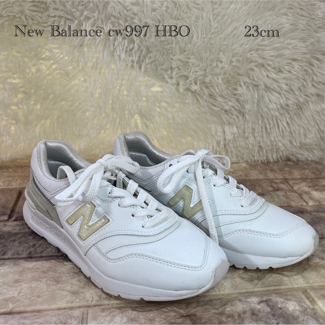 New Balance(ニューバランス)の新品同様　New Balance cw997 HBO 23cm スニーカー レディースの靴/シューズ(スニーカー)の商品写真