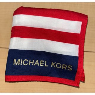 マイケルコース(Michael Kors)のMichael Kors マイケルコース ハンカチ 大判　国旗　星条旗　アメリカ(ハンカチ)