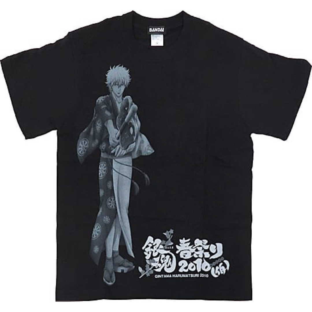 【新品未使用 値下げ可】  坂田銀時 Tシャツ 銀魂 春祭り2010(仮) エンタメ/ホビーのおもちゃ/ぬいぐるみ(キャラクターグッズ)の商品写真