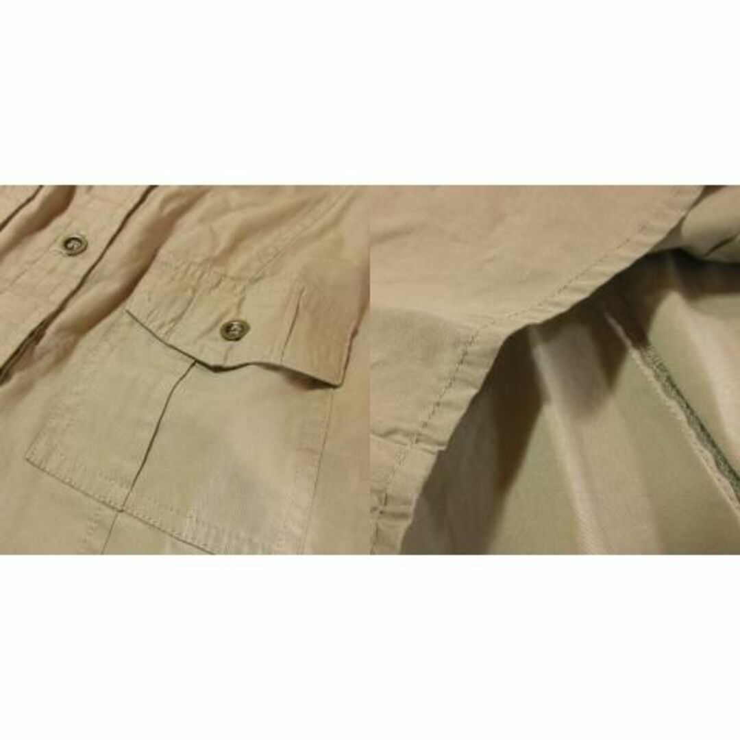 JAYRO(ジャイロ)のジャイロホワイト ノースリーブシャツ 2 ベージュ 210602MN2A レディースのトップス(シャツ/ブラウス(半袖/袖なし))の商品写真