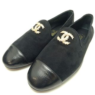 シャネル スエード ローファー/革靴(レディース)の通販 44点 | CHANEL シャネル スエード ローファー/革靴(レディース)の通販 44点 | CHANEL
