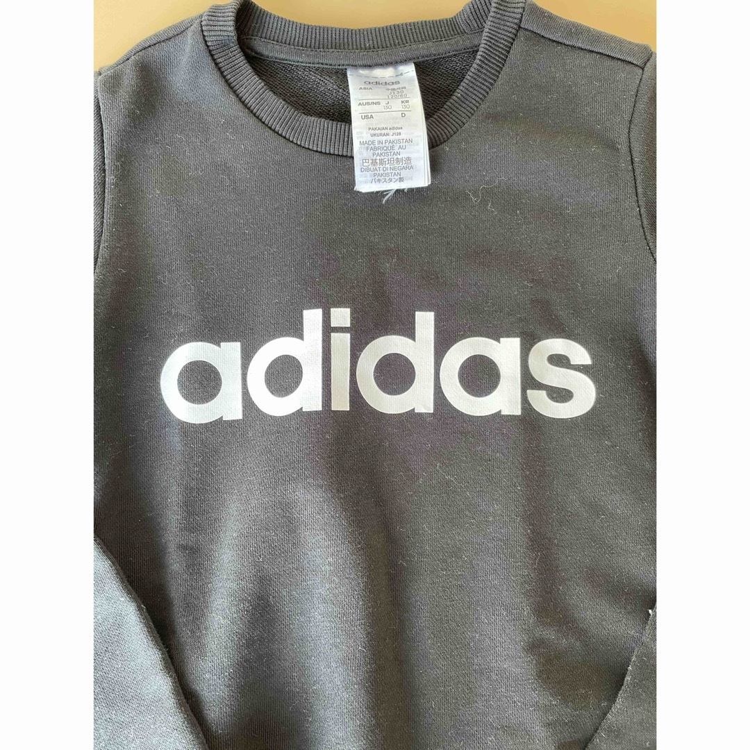 adidas(アディダス)の★美品★ adidas トレーナー　130cm キッズ/ベビー/マタニティのキッズ服女の子用(90cm~)(ジャケット/上着)の商品写真