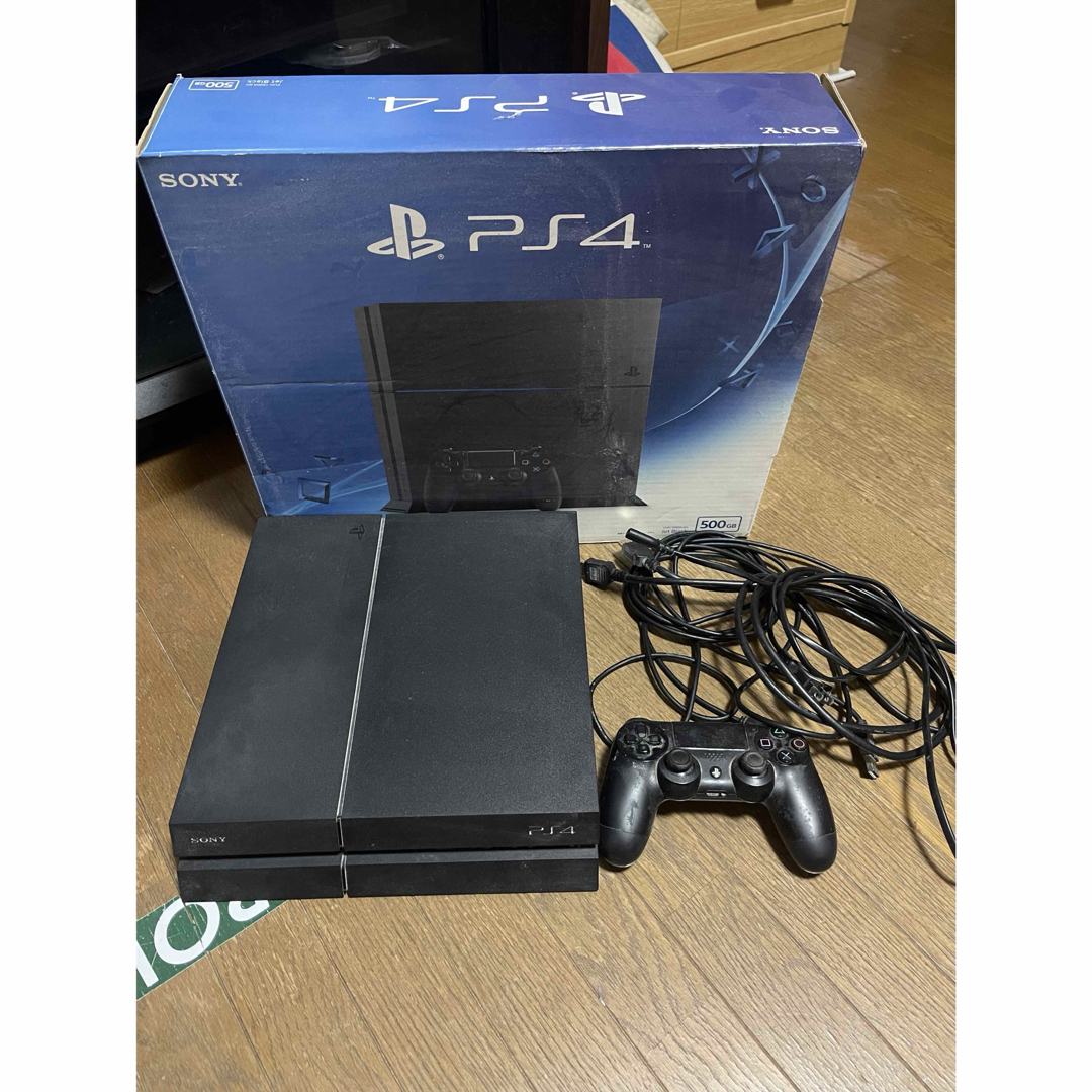 家庭用ゲーム機本体PS4本体 (CUH-2100A B01) ＋ソフト - 家庭用ゲーム